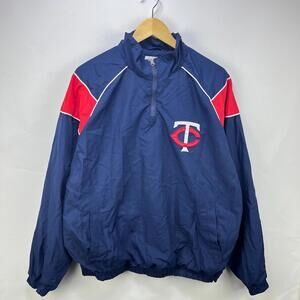 Vintage Minnesota Twins MLB Windbreaker Jacket Size Large